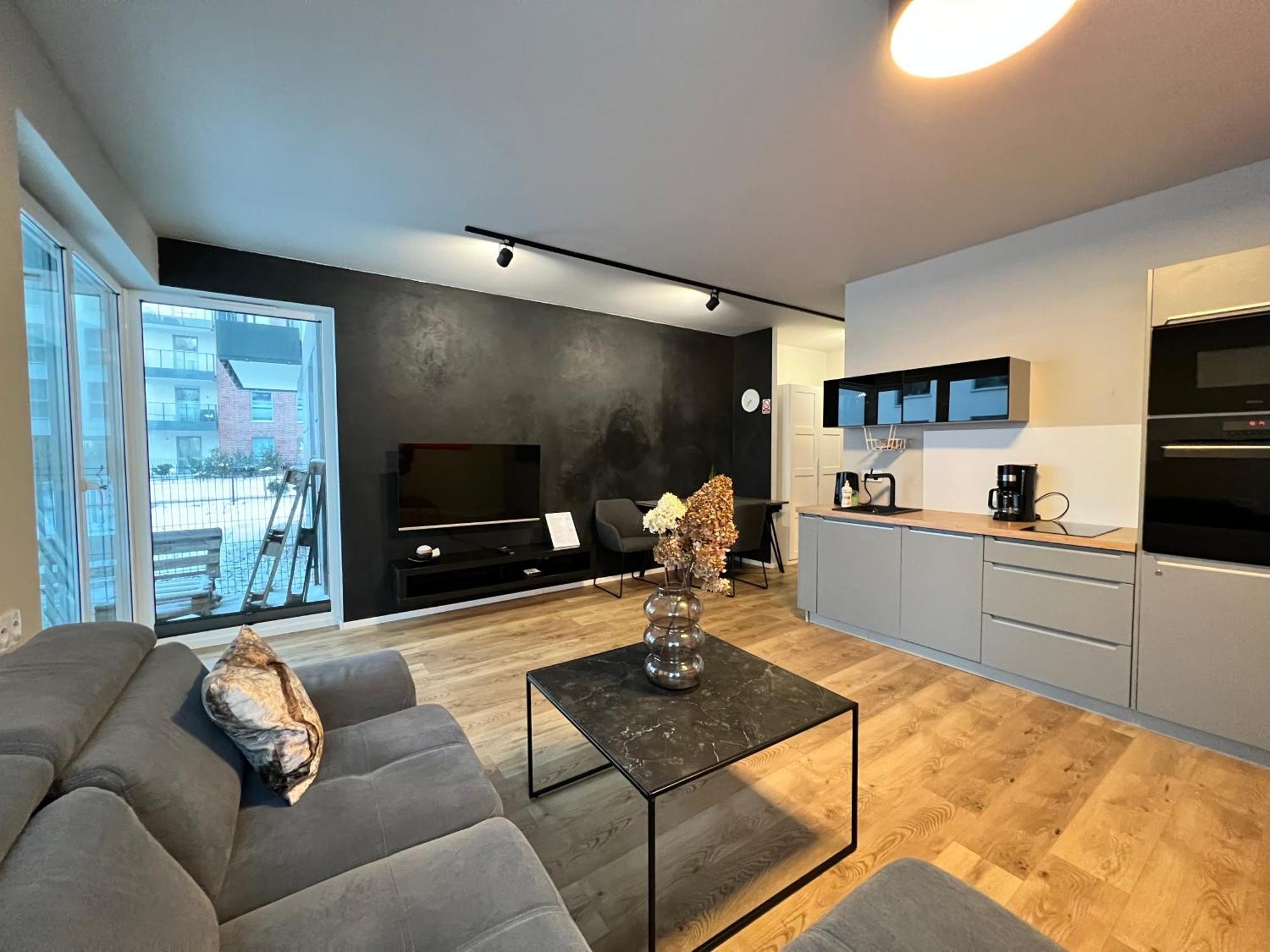 64M2 Apartment Oldtown Gdansk Yacht Marina — Zdjęcia 3